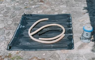 pompa piscina-materassino scalda acqua
