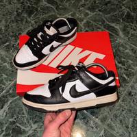 Nike dunk low nere bianche taglia 39