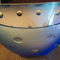 Fruttiera/Insalatiera in vetro colorato