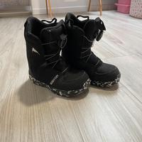 Scarponi Snowboard Burton Grom Boa 31.5 bambino