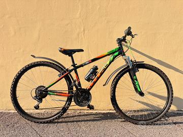 Bici mtb maniac arancione verde 26 pollici