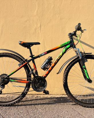 Bici mtb maniac arancione verde 26 pollici