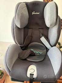 Seggiolino auto Giordani + cuscino antiabbandono