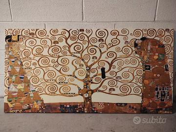 Quadro moderno Albero della Vita Klimt