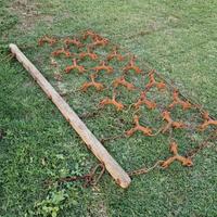 antico erpice a strascico 