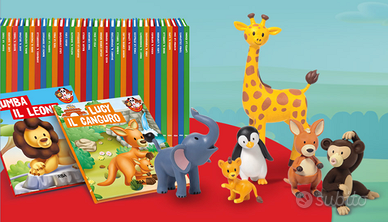 Collezione COMPLETA Gli animali dello zoo