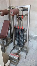 CALF in piedi Technogym 