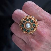 Anello in ottone artigianale