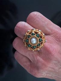 Anello in ottone artigianale