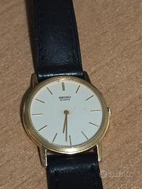 orologio Seiko vintage da uomo placcato oro 