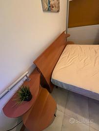 Letto matrimoniale rete + materasso + mobili