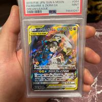 Carta pokemon: zekrom e reshiram ex gradata Psa