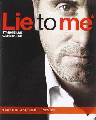 cofanetto 4 DVD stagione 1 LIE TO ME