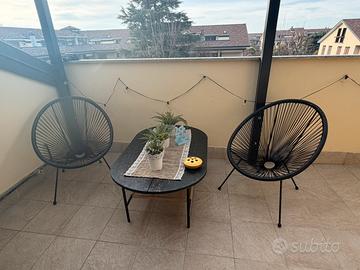 2 Poltrone relax nere