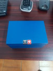 scatola  Tissot per orologi nuova completa 