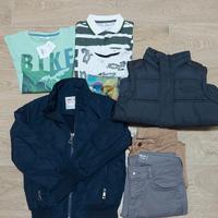 Lotto abbigliamento bambino 8 anni