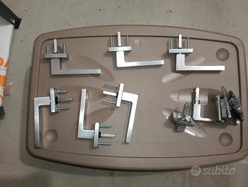 Lotto 6 Maniglie Finestre + Kit Porta Blindata