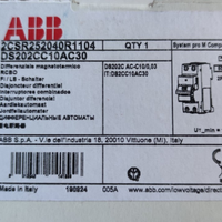 Differenziale magnetotermico ABB 10A 6000kA AC