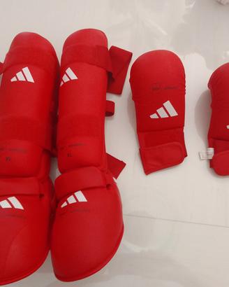 protezioni Adidas WKF per Karate 