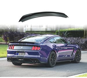 SPOILER FORD MUSTANG 15-23 LOOK GT350 NERO LUCIDO