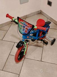 BICI PJ MASK 12 + QUAD