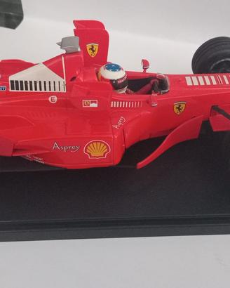 Ferrari prova alettone 1998 F300 scala 1:18