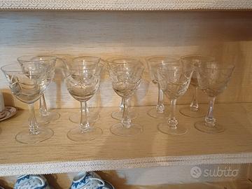 Calici in cristallo