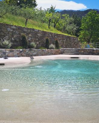 Bilocale con giardino e uso piscina (2/4 pers)