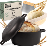 Chefarone Pentola in ghisa 26CM con cestino