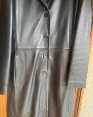 Cappotto in vera pelle tg.42