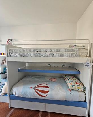 Letto a castello e materasso Doreland 