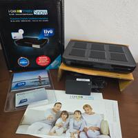 Ricevitore Digitale i Can 1100 SV + Smartcard Tivu
