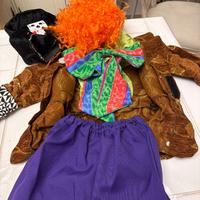 Costume clown 3/5 anni