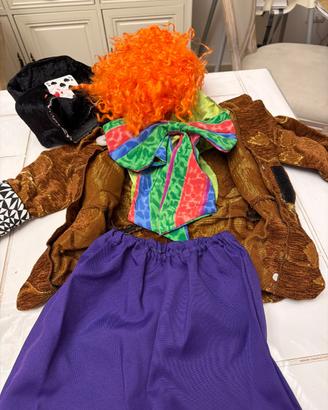 Costume clown 3/5 anni