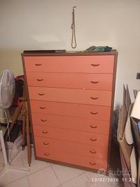 cassettiera + 2 comodini