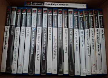 Lotto di 20 giochi per ps2