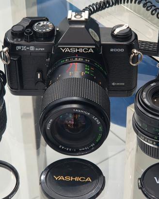 Yashica FX-3 Super 2000 35mm Reflex + Obiettivi