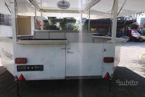 Rimorchio carrello uso negozio birra vendita food
