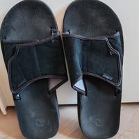 Ciabatte Olaian Nere Regolabili - Numero 45 