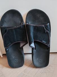 Ciabatte Olaian Nere Regolabili - Numero 45 