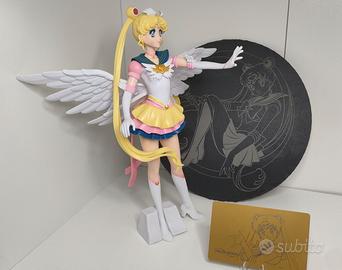 Sailor Moon Figure Eternal Piatto Ardesia e card