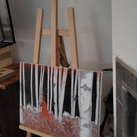 cavalletto NUOVO pittore professionale