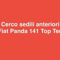 Sedili fiat panda 141