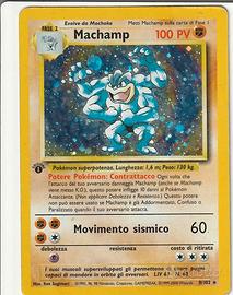 Machamp 1ª Edizione Holo –   Pokémon