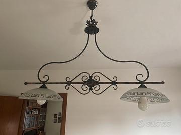Lampadario Rustico