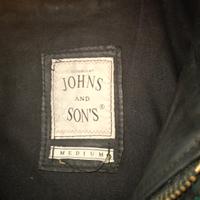 Giubbotto in vera pelle Johns and Sons – taglia M
