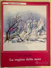 Libro La regina delle nevi fiabe classiche 1972