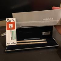 Set Penne Aurora Argento massiccio 925-Vintage