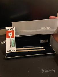 Set Penne Aurora Argento massiccio 925-Vintage