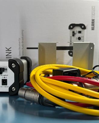 RICEVITORE BLUETOOTH + CAVI XLR CANON NEUTRIK